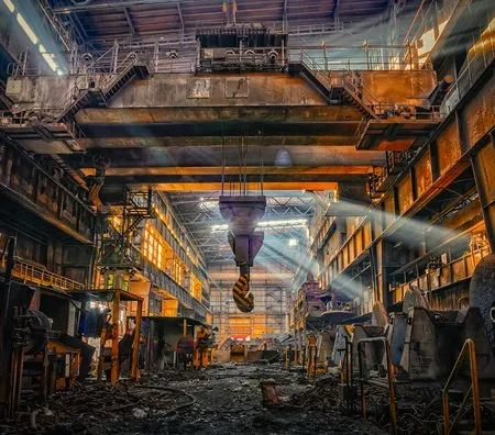 Ağır sanayi üretim holü